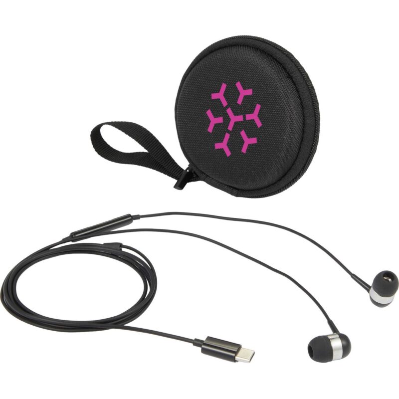 ZipSound USB-C Wired Earbuds with Microphone - 2