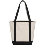 Recycled 12oz Zip Top Canvas Tote - 6