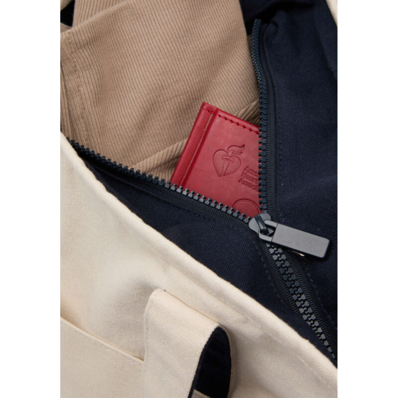 Recycled 12oz Zip Top Canvas Tote - 7
