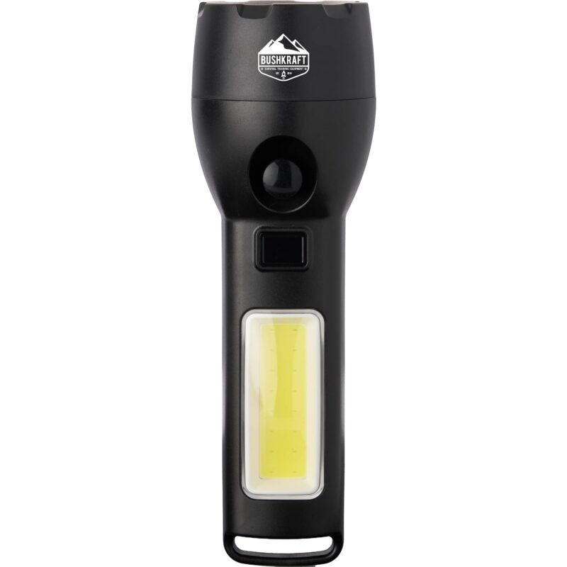 Solar Powered Rechargeable COB Flashlight - 2