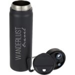 Kara Recycled Insulated Bottle w/ Swivel Lid 24oz - 2
