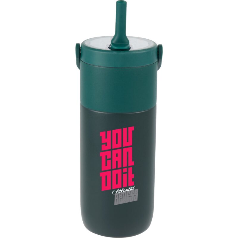 ROOTS Ceramic Lined Travel Tumbler w/ Straw 20oz - 2