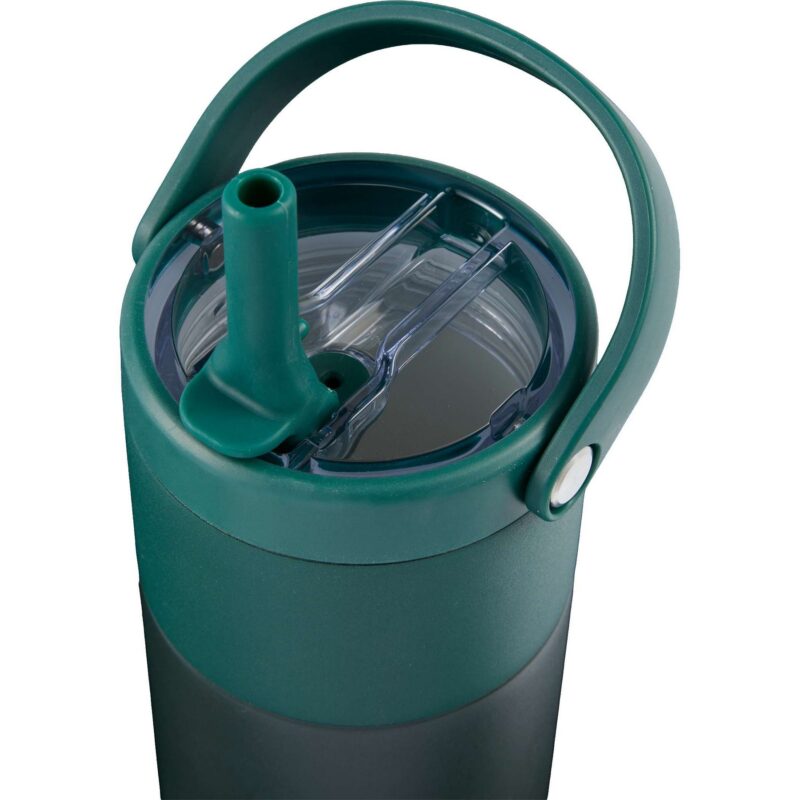 ROOTS Ceramic Lined Travel Tumbler w/ Straw 20oz - 7