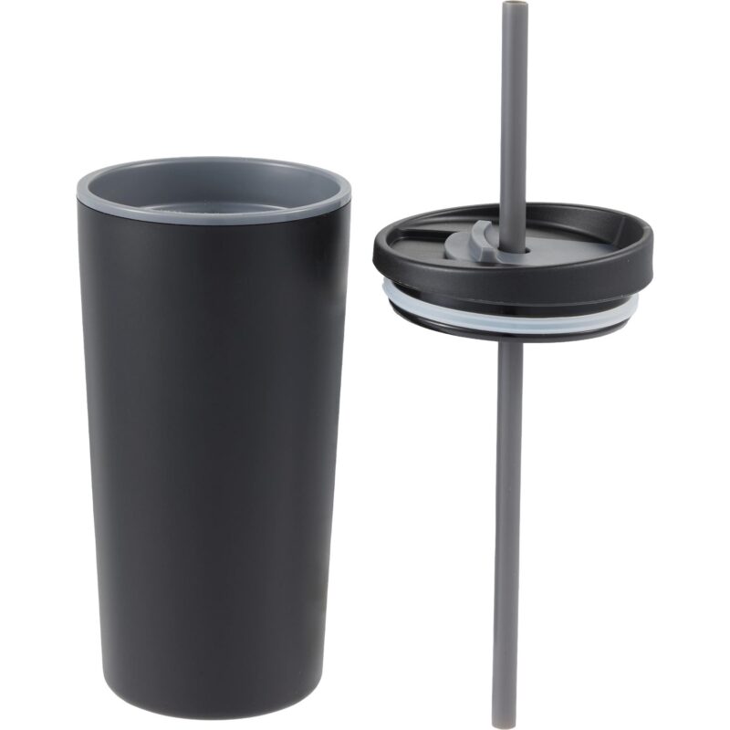Santino Recycled Tumbler w/ Dual Function Lid 16oz - 1